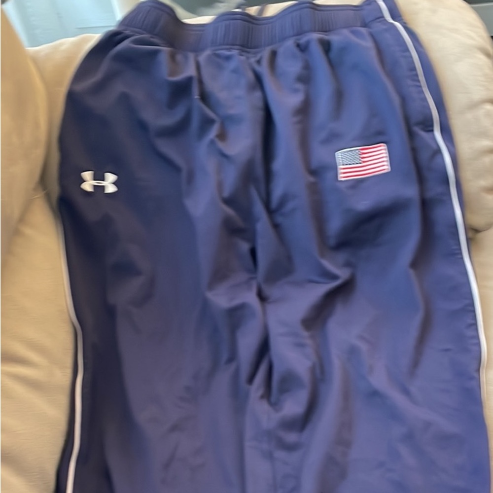 Under Armour American flag sweatpants